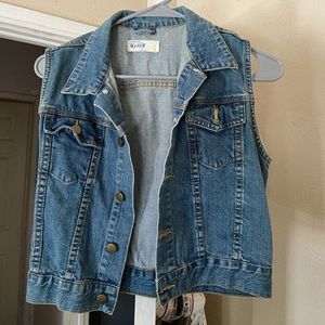 Denim vest from cotton on